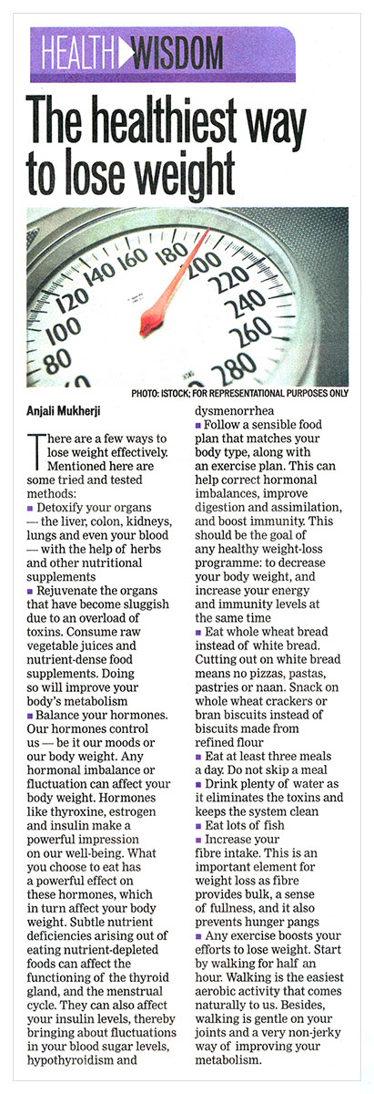 The healthiest way to lose weight