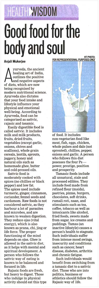 Good food for the body and soul