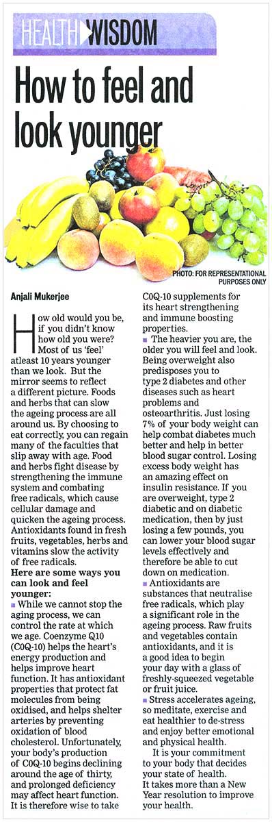 How to feel and look younger