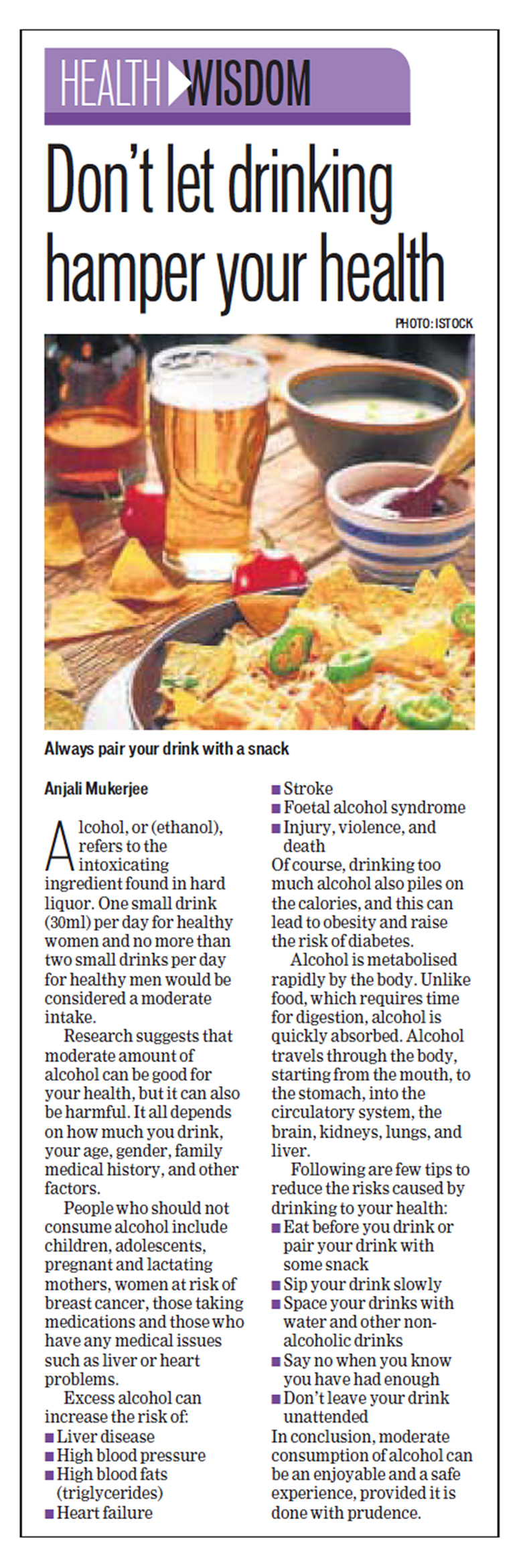 What happens when you drink!