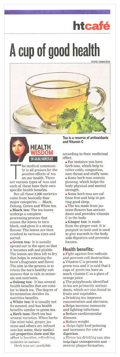 A cup of good health