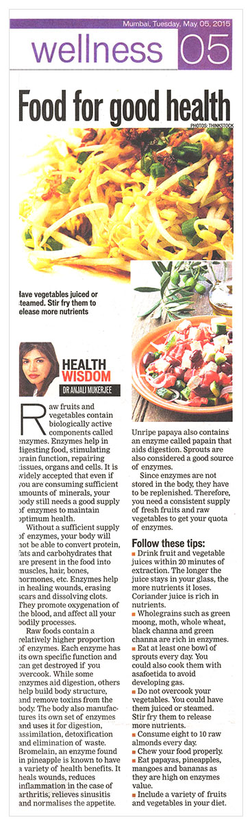 Food for good health