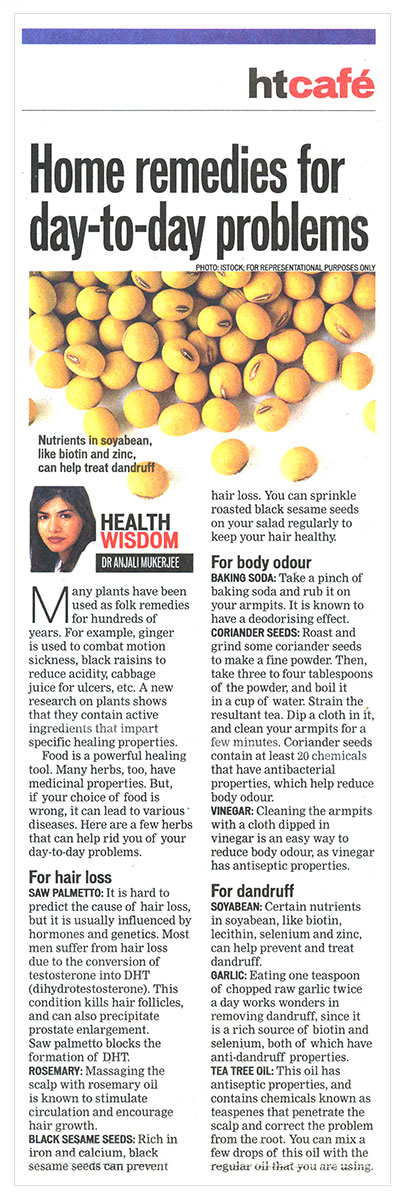 Home remedies for day-to-day problems