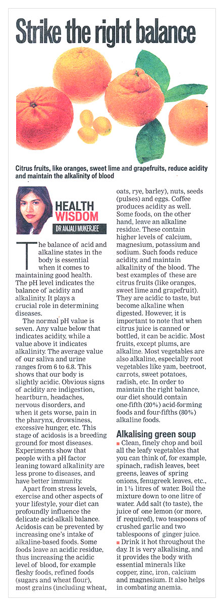 Strike the right balance