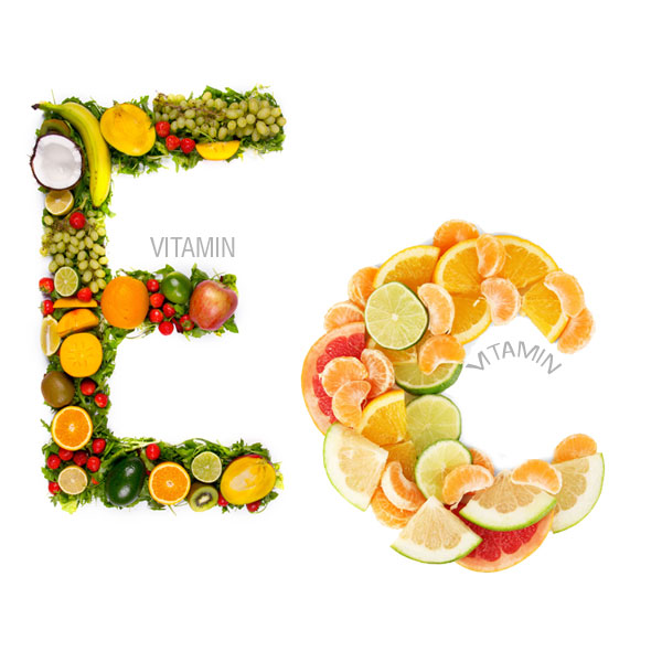 Vitamin E and C