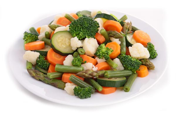 Carrots broccoli cabbage