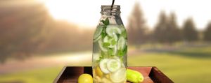 Cucumber Ginger Water to Burn Fat