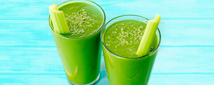 Detox with celery juice 