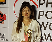 Received Power Women 2018 Award by Anjali Mukerjee