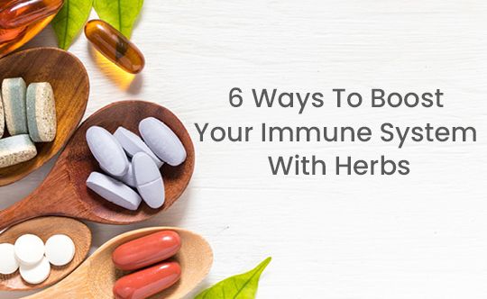 6 Ways To Boost Your Immune System With Herbs