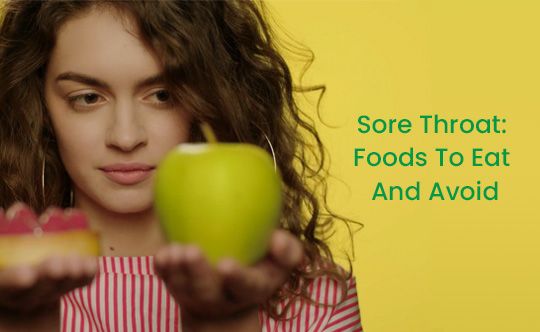 food for sore throat