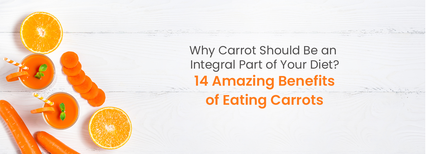 Benefits of eating carrots