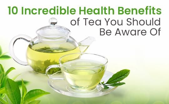 Health benefits of tea